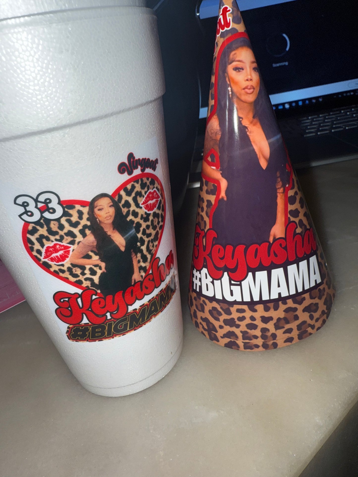CUSTOM FOAM CUPS